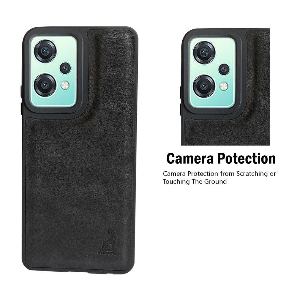 Aibex Shield Back Cover For OnePlus Nord CE 2 Lite | Vegan Leather - Aibex